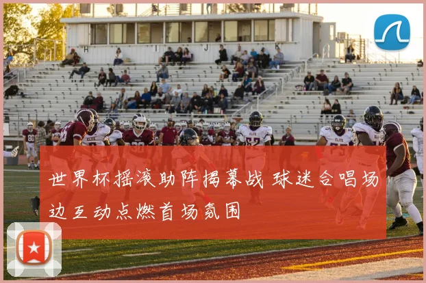 世界杯摇滚助阵揭幕战 球迷合唱场边互动点燃首场氛围