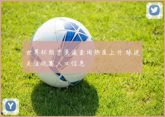 世界杯购票渠道查询热度上升 球迷关注观赛入口信息